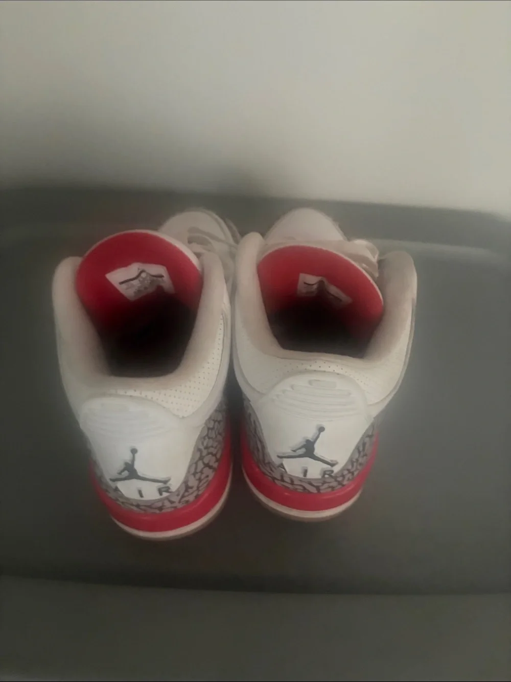 Nike Kids White and Pink Jordan Retro Sneakers